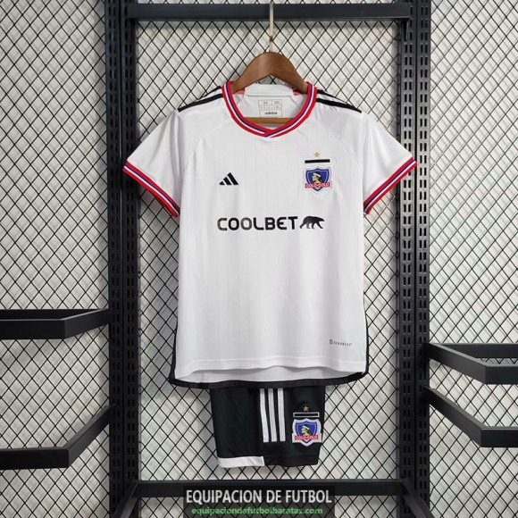 Camiseta Colo Colo Ninos Primera Equipacion 2023/2024