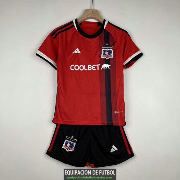 Camiseta Colo Colo Ninos Segunda Equipacion 2023/2024