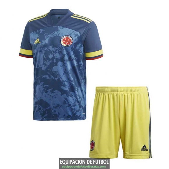 Camiseta Colombia Ninos Segunda Equipacion 2020-2021