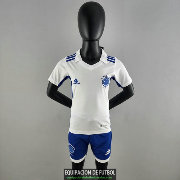 Camiseta Cruzeiro Ninos Segunda Equipacion 2022/2023