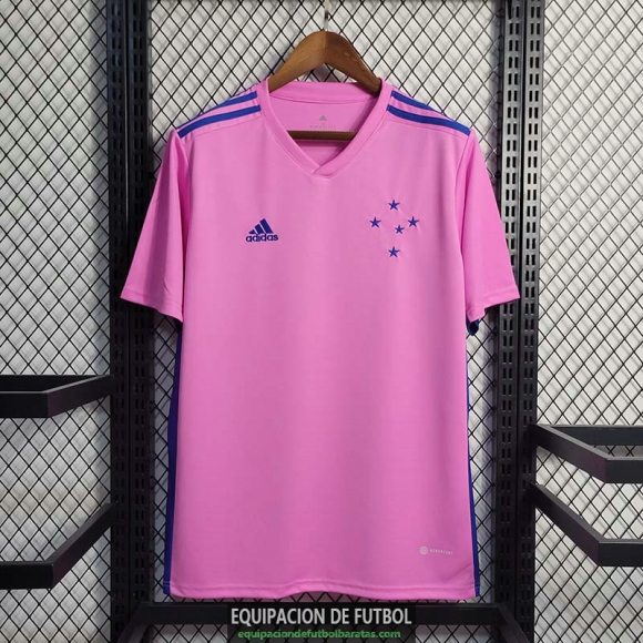 Camiseta Cruzeiro Pink I 2022/2023