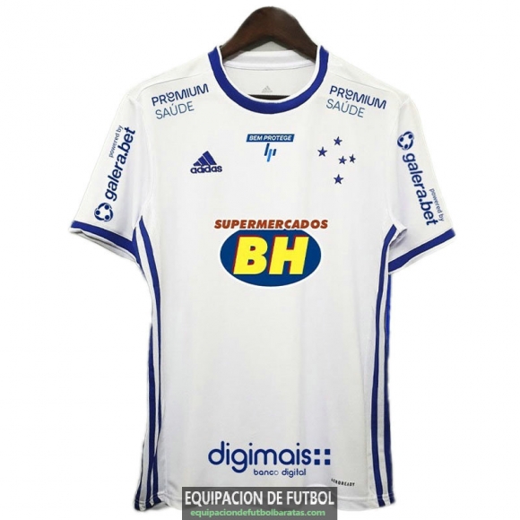 Camiseta Cruzeiro Segunda Equipacion 2020/2021 All Sponsors