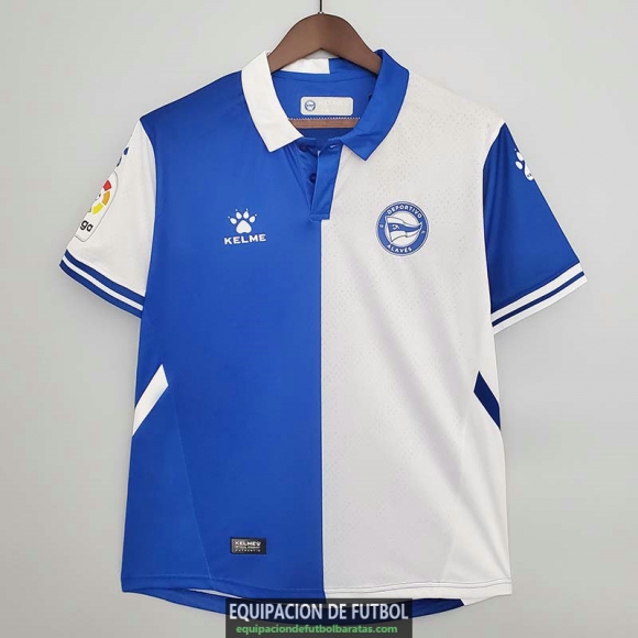 Camiseta Deportivo Alaves Primera Equipacion 2021/2022