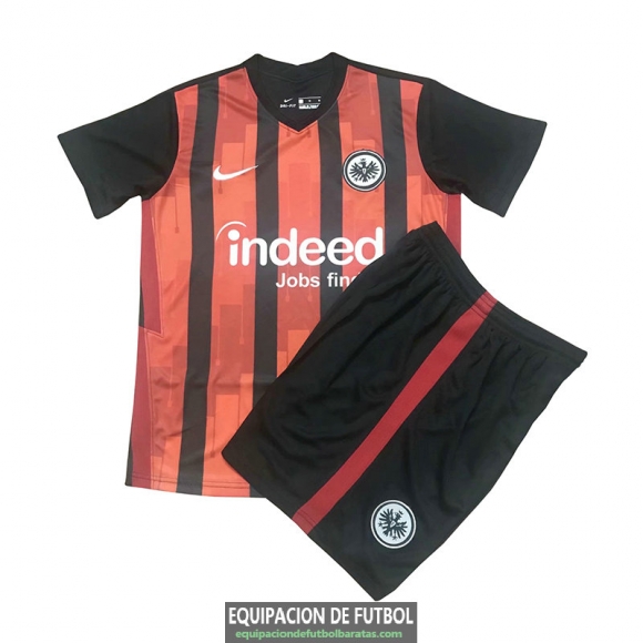 Camiseta Eintracht Frankfurt Ninos Primera Equipacion 2020-2021