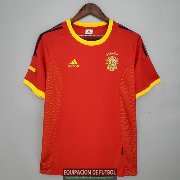 Camiseta Espana Retro Primera Equipacion 2002/2003