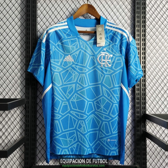 Camiseta Flamengo Portero Blue 2022/2023