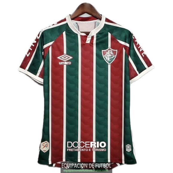 Camiseta Fluminense FC Primera Equipacion 2020/2021 All Sponsors