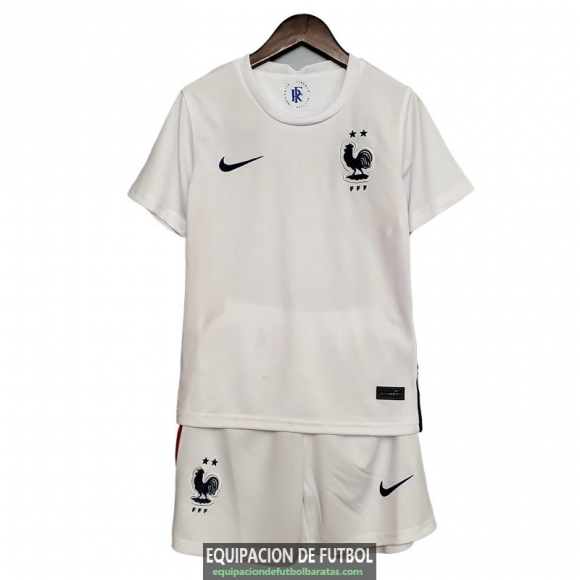 Camiseta Francia Ninos Segunda Equipacion Euro 2020