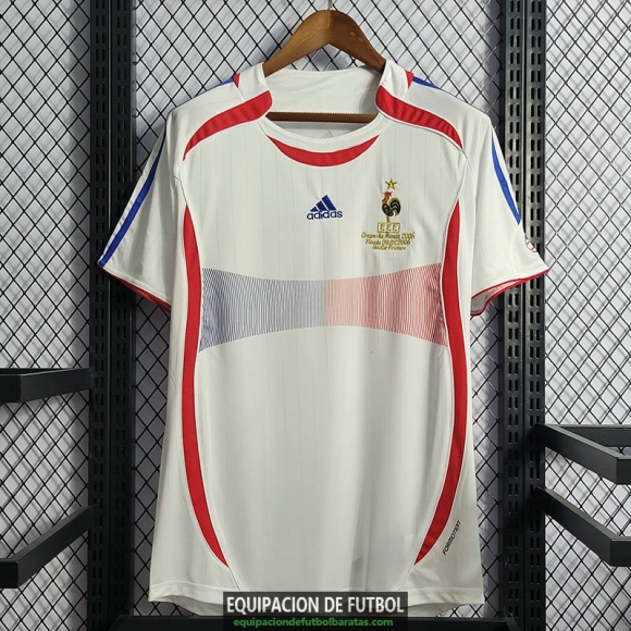 Camiseta Francia Retro Segunda Equipacion 2006/2007