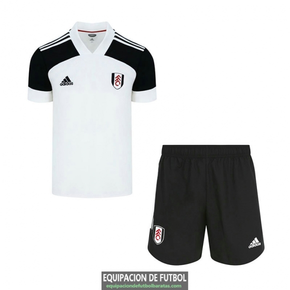 Camiseta Fulham Ninos Primera Equipacion 2020/2021