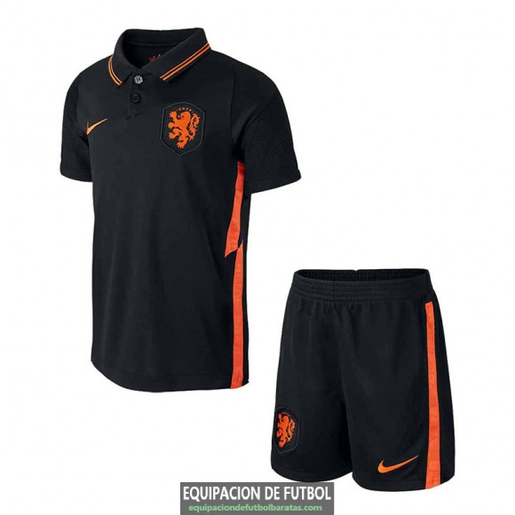 Camiseta Holanda Ninos Segunda Equipacion 2020/2021