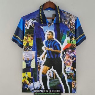 Camiseta Inter Milan Retro Ronaldo 1997/1998