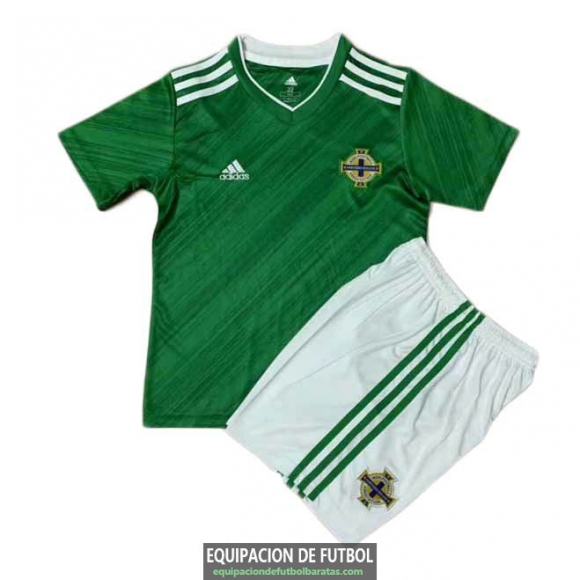 Camiseta Irlanda Del Norte Ninos Primera Equipacion EURO 2020