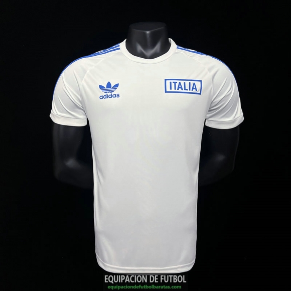 Camiseta Italia Adicolor Classics 3S White 2023/2024