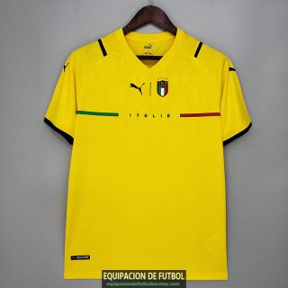 Camiseta Italia Portero Yellow 2021/2022