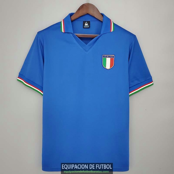 Camiseta Italia Retro Primera Equipacion 1982/1983