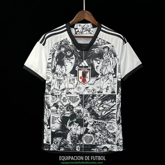 Camiseta Japon Captain Tsubasa White 2023/2024