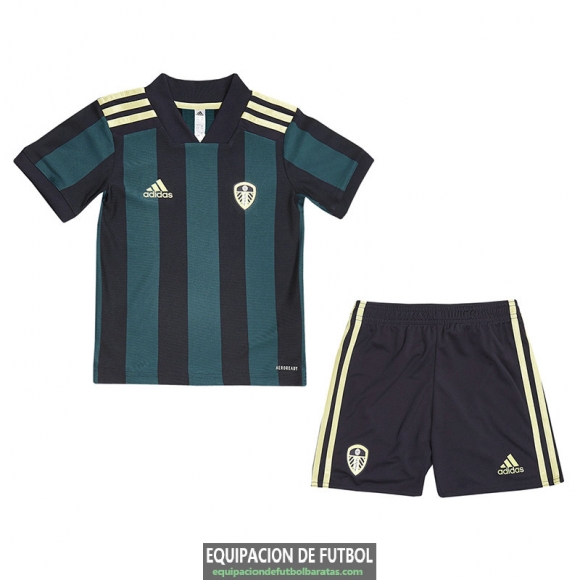 Camiseta Leeds United Ninos Segunda Equipacion 2020-2021