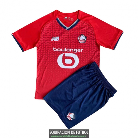 Camiseta Lille OSC Ninos Primera Equipacion 2021/2022