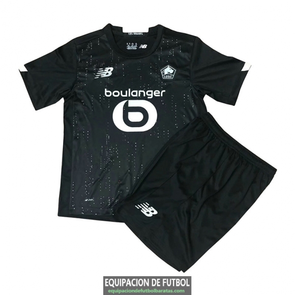 Camiseta Lille OSC Ninos Segunda Equipacion 2020-2021