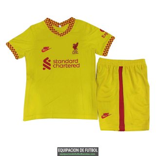 Camiseta Liverpool Ninos Tercera Equipacion 2021/2022