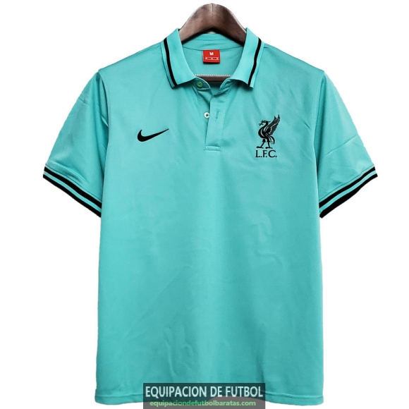 Camiseta Liverpool Polo Green 2020-2021