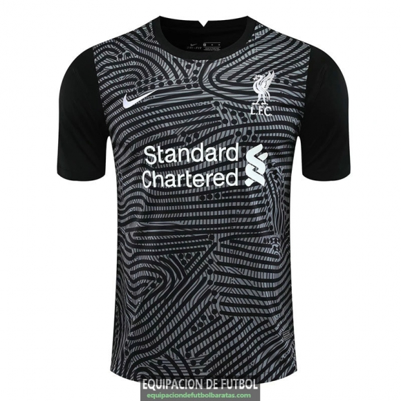 Camiseta Liverpool Portero Black 2020/2021