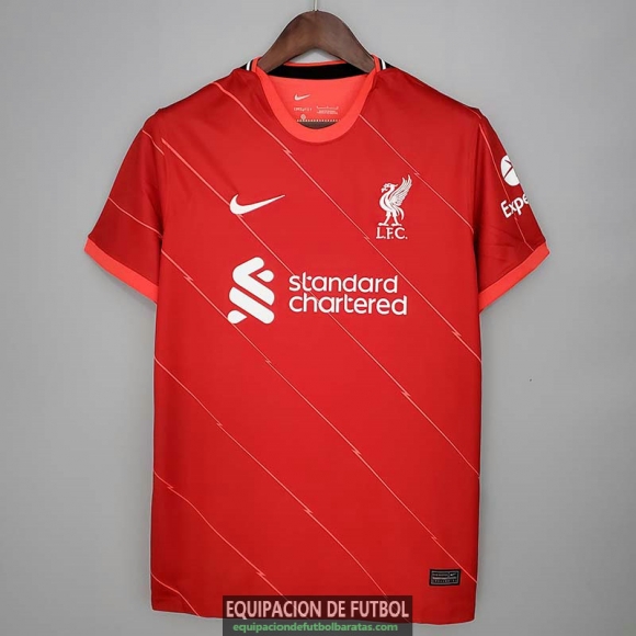 Camiseta Liverpool Primera Equipacion 2021/2022