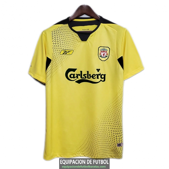 Camiseta Liverpool Retro Segunda Equipacion 2004 2005