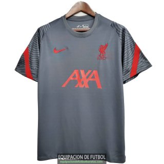 Camiseta Liverpool Training Dark Gray 2020-2021