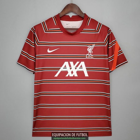 Camiseta Liverpool Training Red II 2021/2022