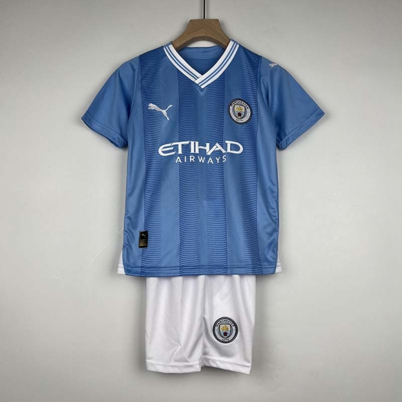 Camiseta Manchester City Ninos Primera Equipacion 2023/2024