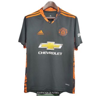 Camiseta Manchester United Portero Black 2020-2021