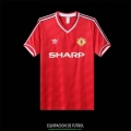 Camiseta Manchester United Retro Primera Equipacion 1986/1988