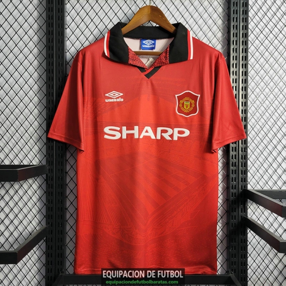 Camiseta Manchester United Retro Primera Equipacion 1994 1996