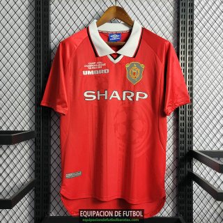 Camiseta Manchester United Retro Primera Equipacion 1999 2000