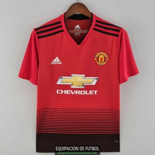 Camiseta Manchester United Retro Primera Equipacion 2018/2019