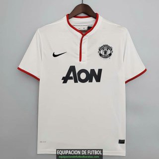 Camiseta Manchester United Retro Segunda Equipacion 2013/2014