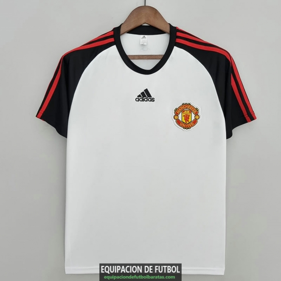 Camiseta Manchester United Training Suit White I 2022/2023