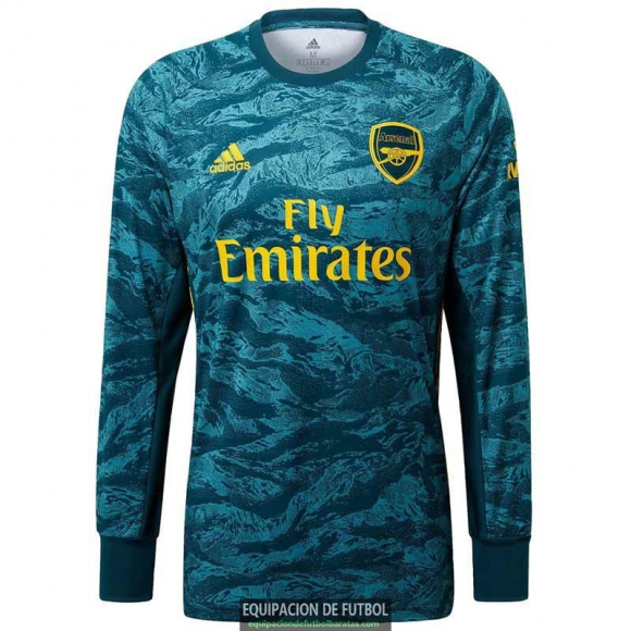 Camiseta Manga Larga Arsenal Green Portero 2019-2020