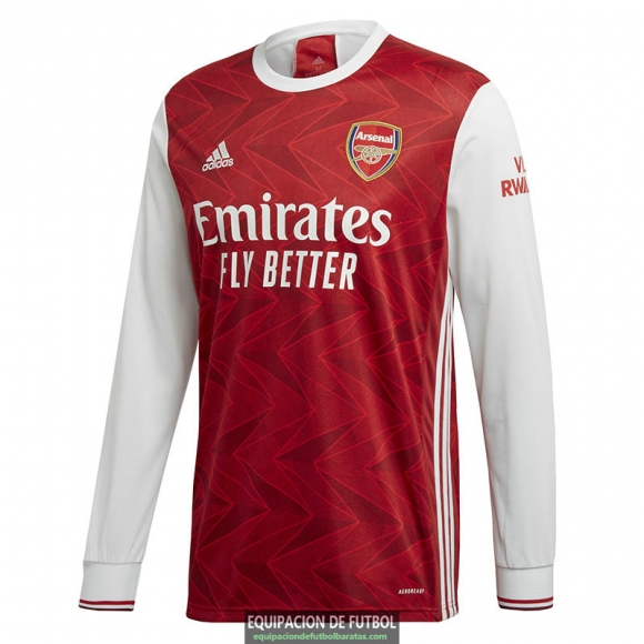 Camiseta Manga Larga Arsenal Primera Equipacion 2020-2021