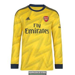 Camiseta Manga Larga Arsenal Segunda Equipacion 2019-2020