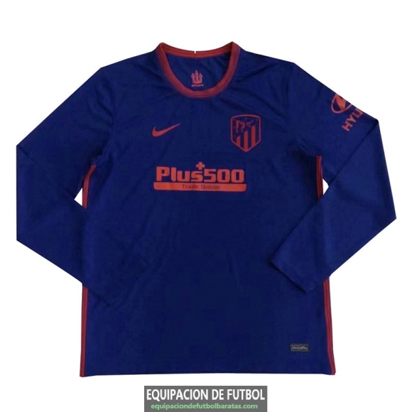 Camiseta Manga Larga Atletico De Madrid Segunda Equipacion 2020/2021