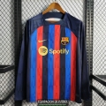 Camiseta Manga Larga Barcelona Primera Equipacion 2022/2023