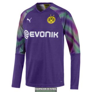 Camiseta Manga Larga Borussia Dortmund Primera Equipacion Portero 2019-2020