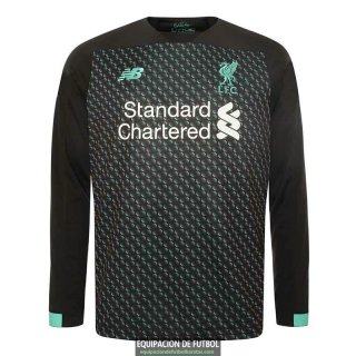 Camiseta Manga Larga Liverpool Tercera Equipacion 2019-2020