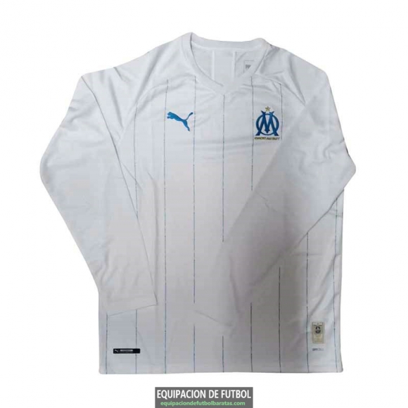 Camiseta Manga Larga Olympique Marseille Primera Equipacion 2019-2020