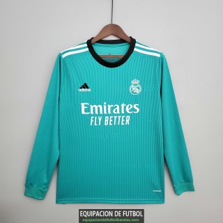 Camiseta Manga Larga Real Madrid Tercera Equipacion 2021/2022