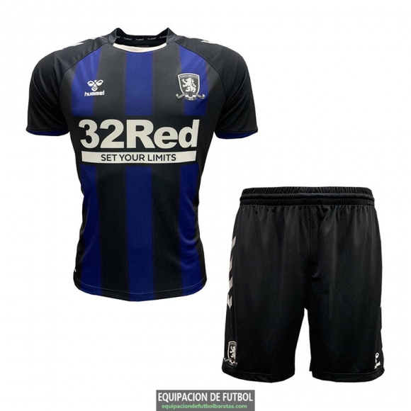 Camiseta Middlesbrough Ninos Segunda Equipacion 2020-2021