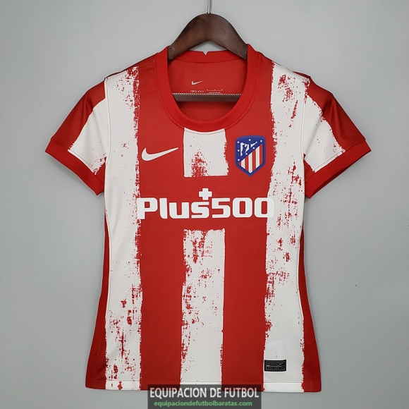 Camiseta Mujer Atletico De Madrid Primera Equipacion 2021/2022